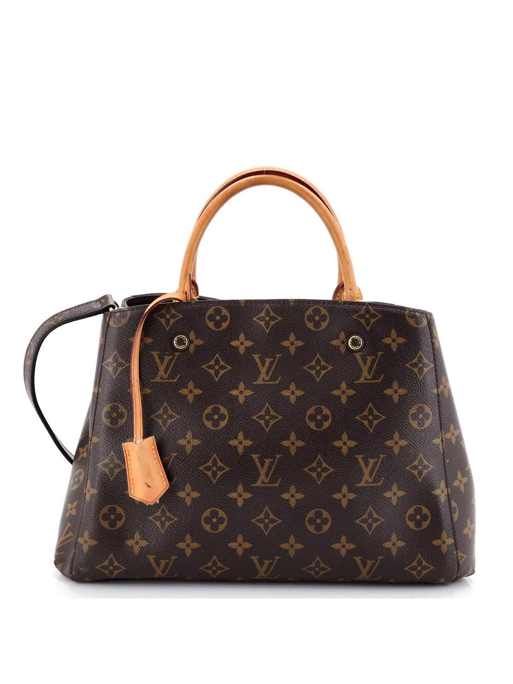 Louis Vuitton Montaigne Handbag Canvas #238921L23B